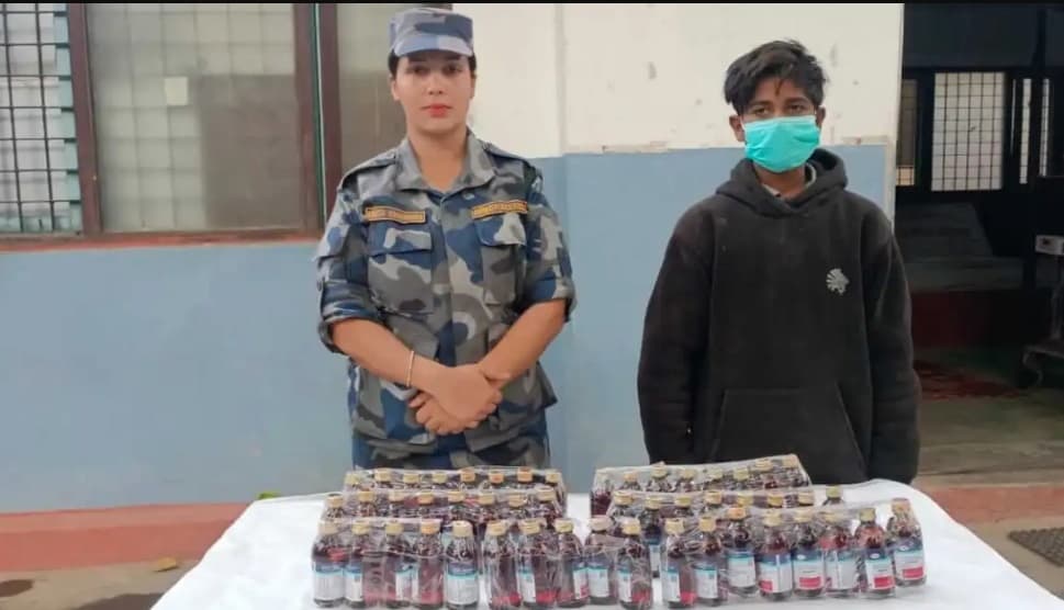 Motihari news : नशीली दवा के साथ एक गिरफ्तार