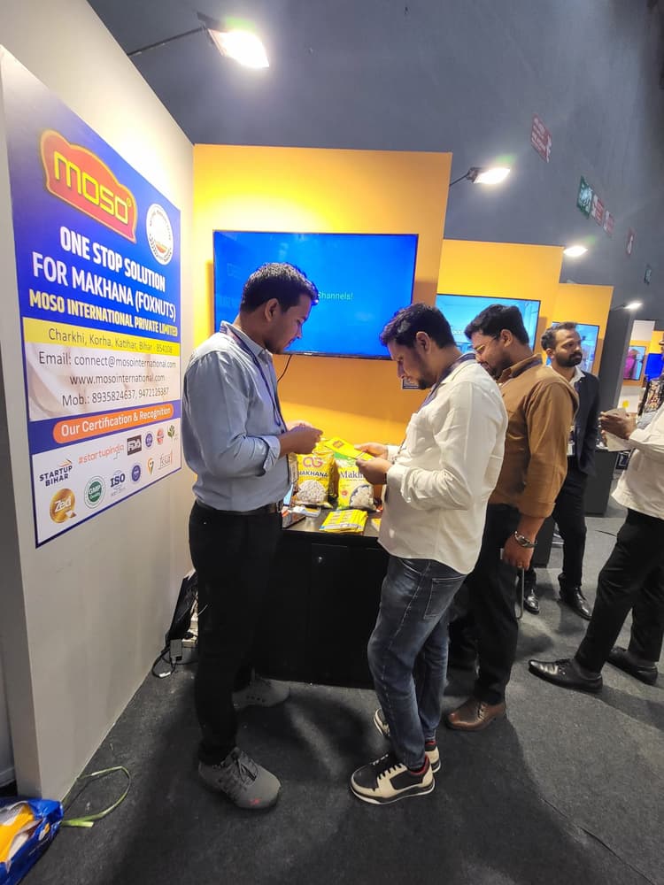 कटिहार का मखाना वैश्विक बाजार में अपनी पहचान बनाने की ओर अग्रसर