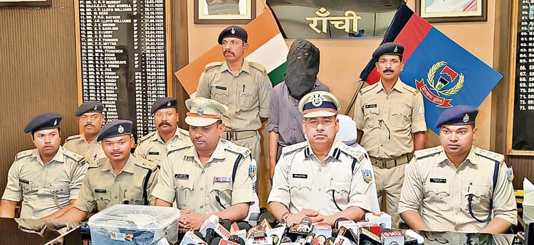 Ranchi News : आजसू नेता भुपल साव की हत्या का आरोपी गिरफ्तार