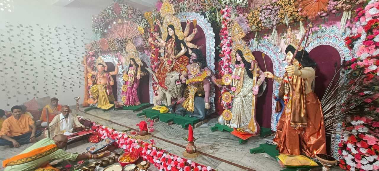 वासंतिक नवरात्र: सप्तमी तिथि पर हुई मां कालरात्रि की पूजा, दर्शन के लिए उमड़ी श्रद्धालुओं की भीड़