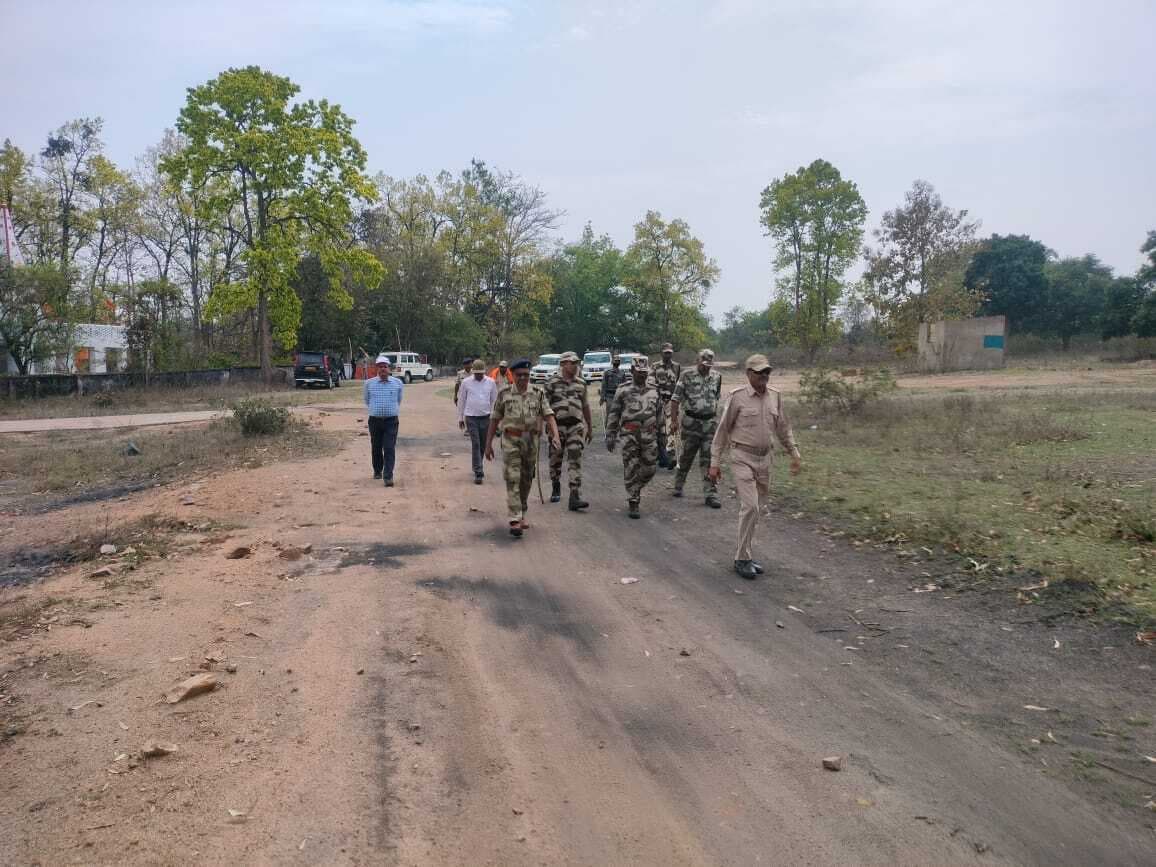 अवैध उत्खनन के विरुद्ध सीसीएल और सीआइएसएफ ने की कार्रवाई