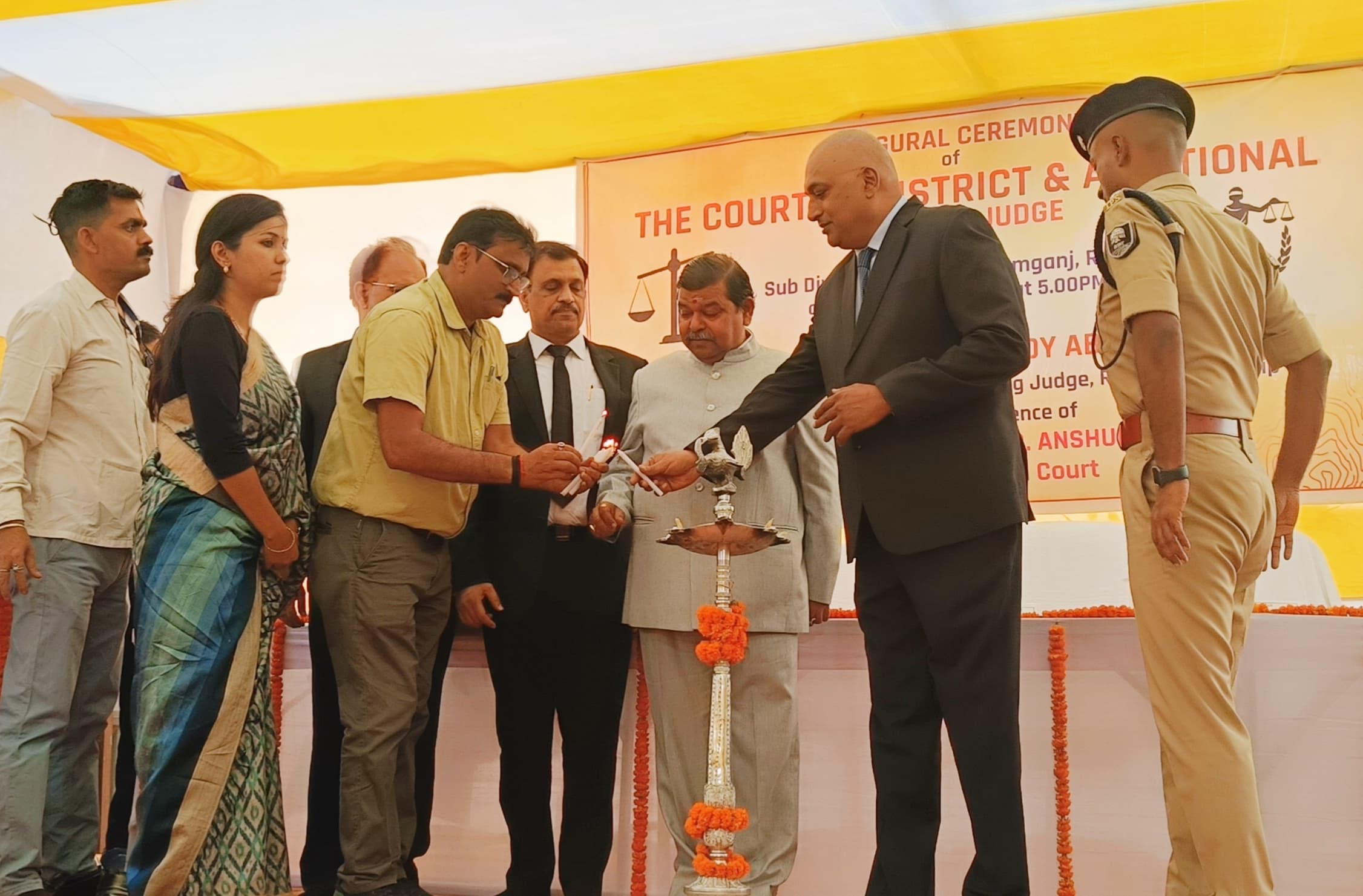 बिक्रमगंज में एडीजे कोर्ट का भव्य शुभारंभ, कामकाज शुरू