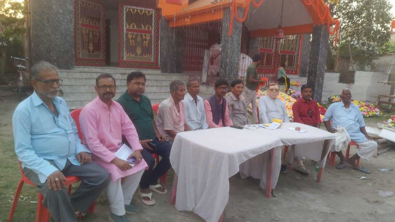 रामनवमी शोभा यात्रा की तैयारी जोरों पर, पूजा समिति ने की समीक्षा बैठक