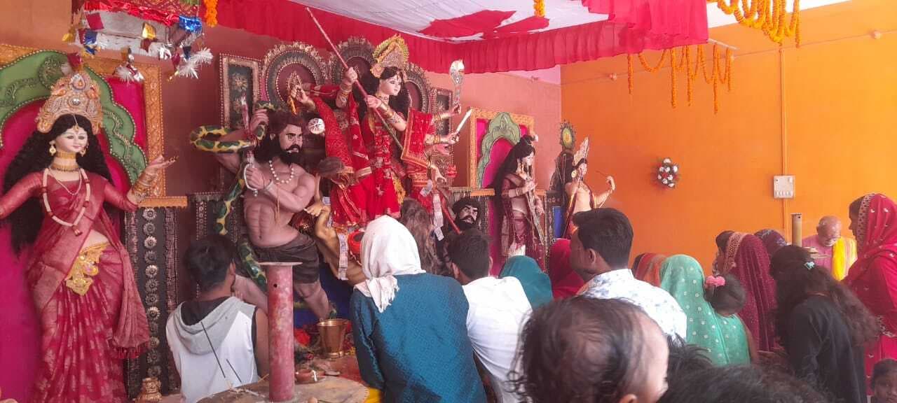 मां सिद्धिदात्री की पूजा-अर्चना से माहौल हुआ भक्तिमय