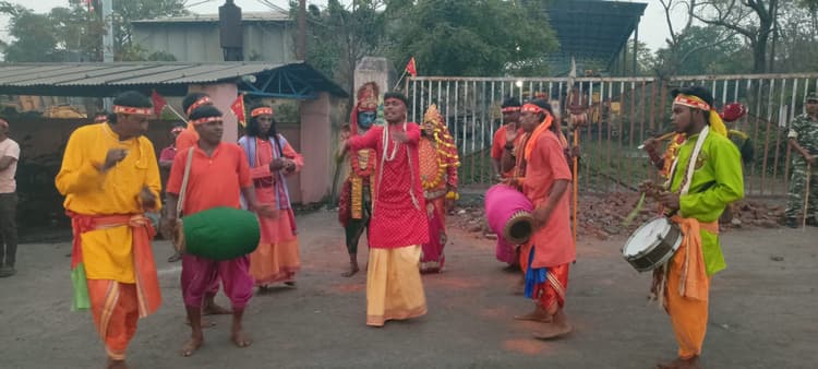 कोलियरी में धूमधाम से मनायी गयी रामनवमी