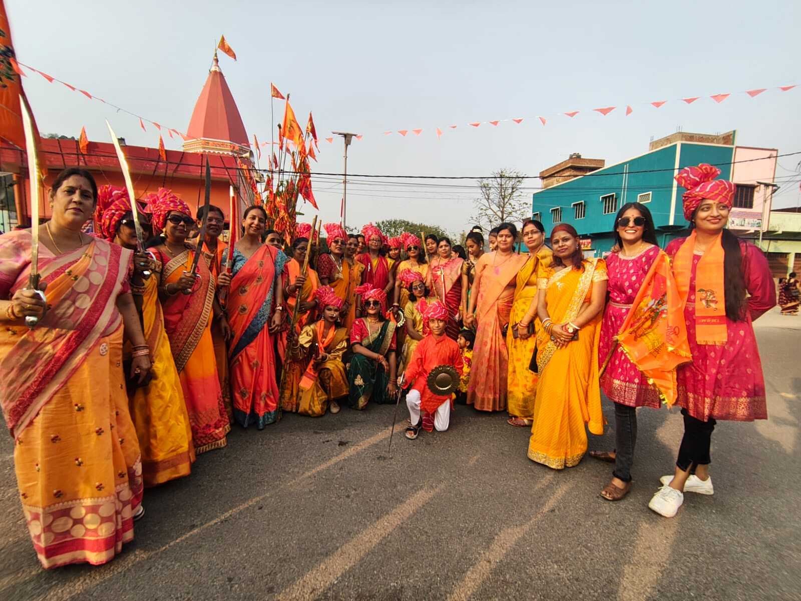 Giridih News :डुमरी में धूमधाम से मनायी गयी रामनवमी