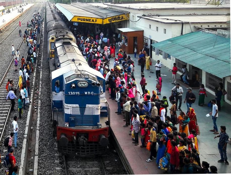 पूर्णिया व आसपास के लोगों के लिए सहज होगा दिल्ली व अमृतसर का सफर
