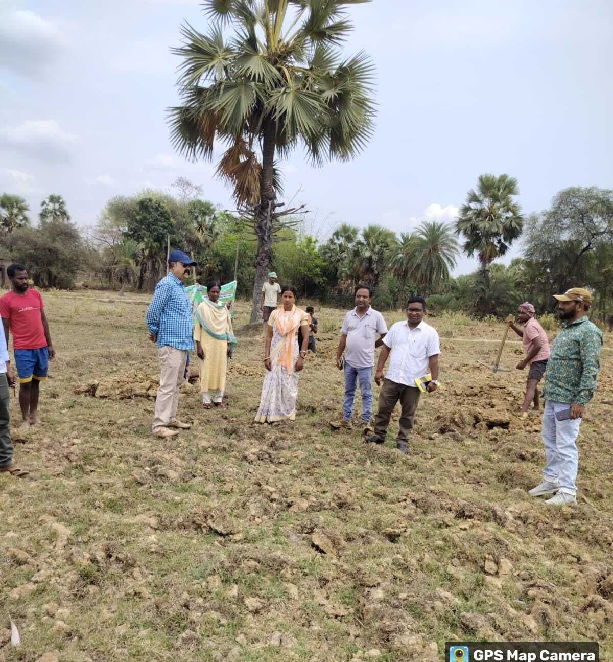 बीडीओ ने विकास योजनाओं का किया निरीक्षण