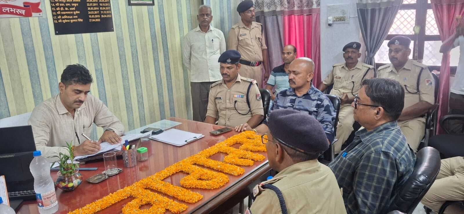 आरपीएफ पोस्ट के नये प्रभारी ने संभाला पदभार