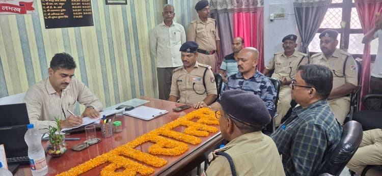 आरपीएफ पोस्ट के नये प्रभारी ने संभाला पदभार