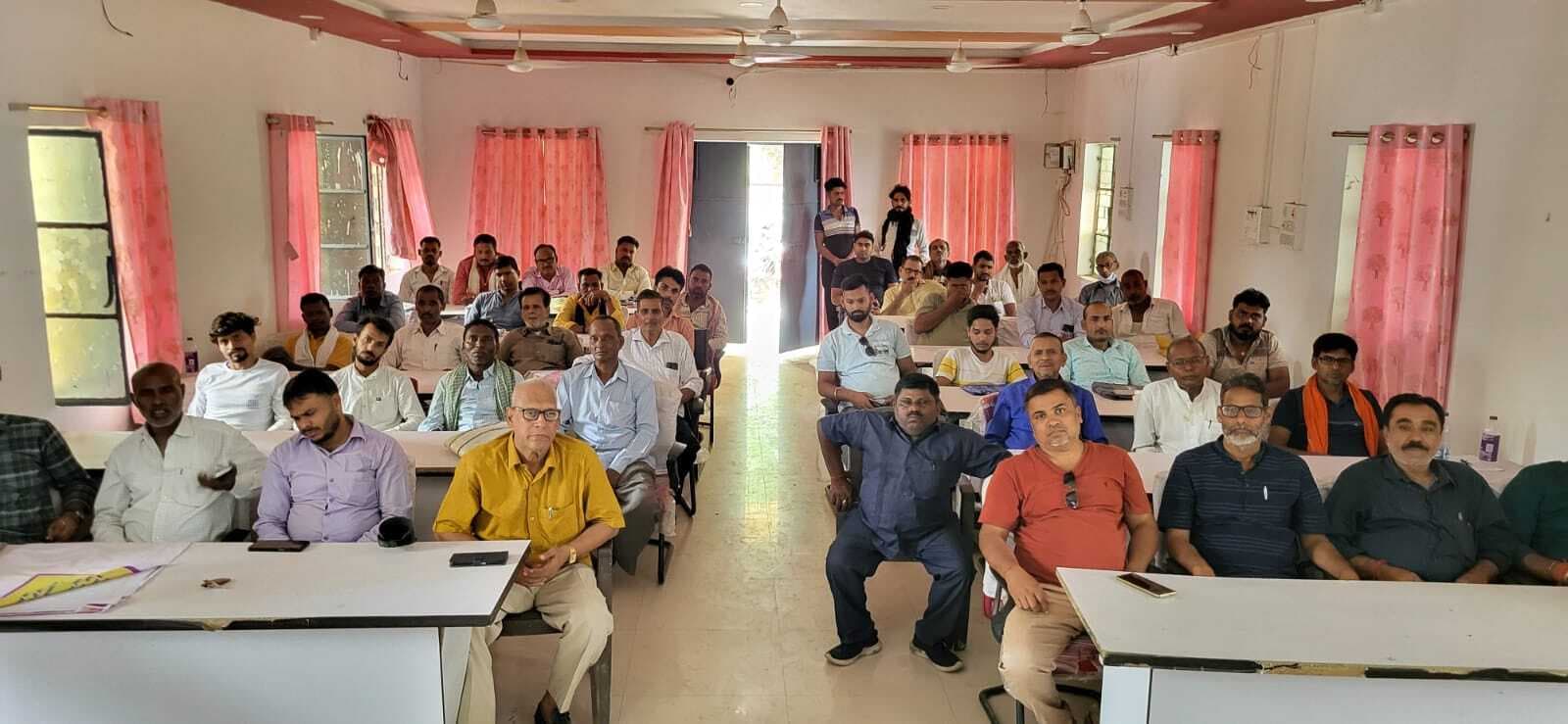 फोर्टीफाइड चावल के भंडारण का दिया प्रशिक्षण