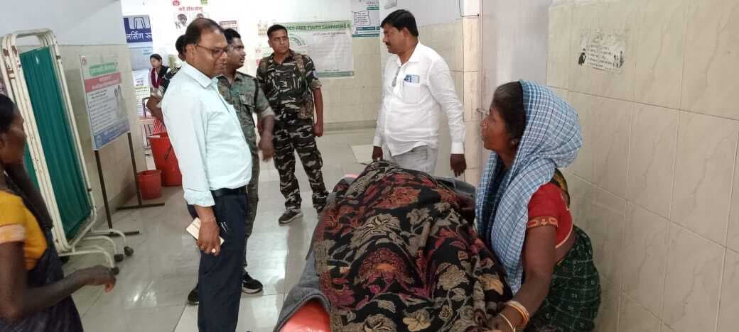 Bokaro News : वज्रपात से पत्नी की मौत, पति घायल