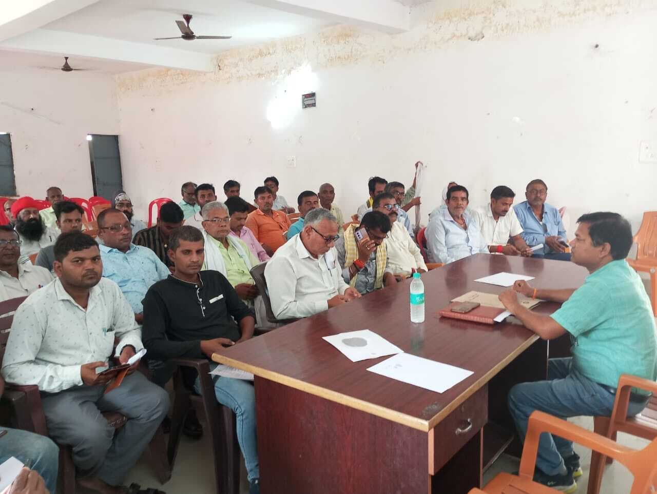 फोर्टीफाइड चावल के वितरण को लेकर प्रशिक्षण
