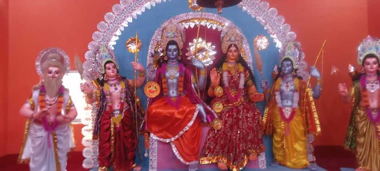 अधिवास पूजा के साथ चार दिवसीय पूजनोत्सव शुरू