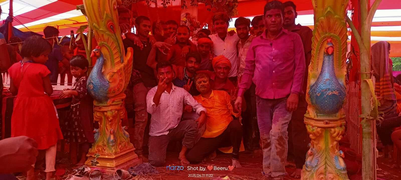 तीन दिवसीय अष्टयाम संपन्न, महाप्रसाद का किया गया वितरण