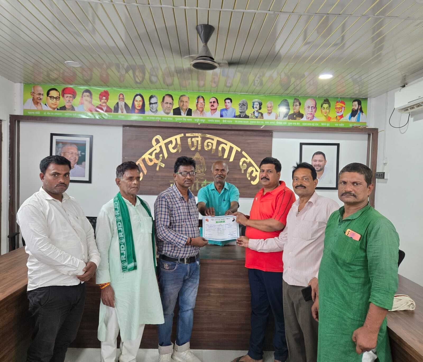 बिहार के लोगों ने नेता प्रतिपक्ष तेजस्वी को मुख्यमंत्री बनाने का लिया निर्णय: जिलाध्यक्ष