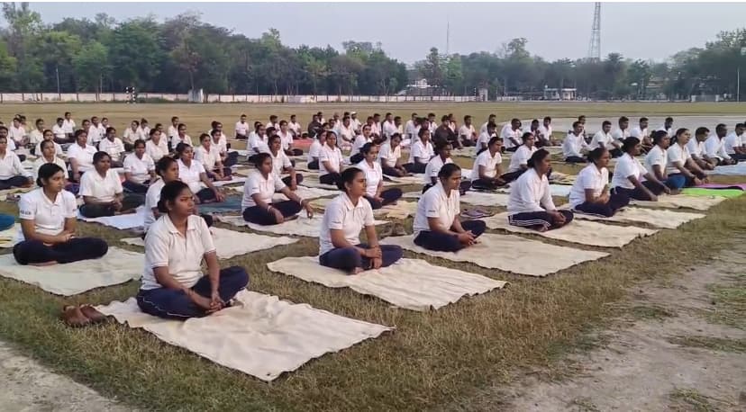 Motihari: योग से मानसिक व शरीरिक दोनों रहता है स्वस्थ