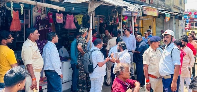 Bokaro News : नगर निगम ने अतिक्रमण हटाकर वसूला जुर्माना