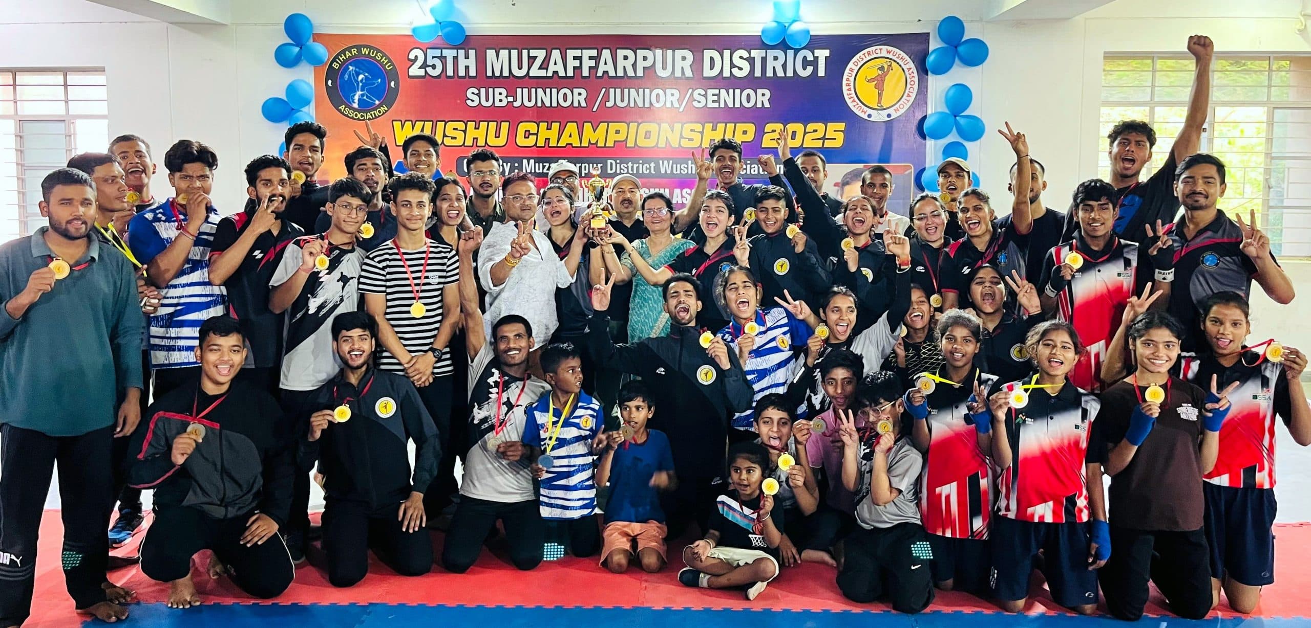 वुशु स्पर्धा का आगाज, दिनेश आर्ट एकेडमी अव्वल