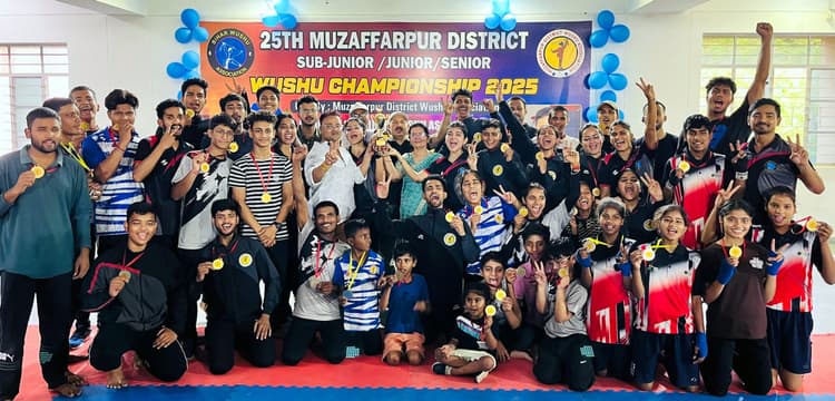 वुशु स्पर्धा का आगाज, दिनेश आर्ट एकेडमी अव्वल
