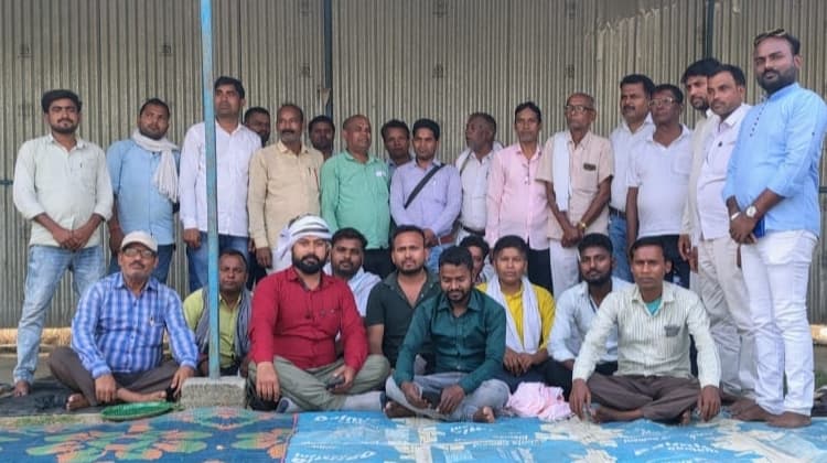 चेतन परसा आंबेडकर स्थल पर आंबेडकर जयंती मनाने को लेकर बैठक संपन्न