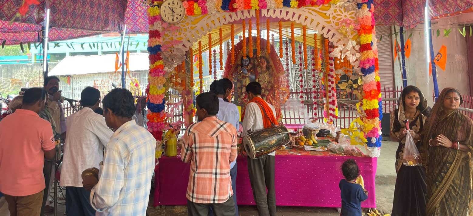 सबदलपुर गांव में अखंड हरिकीर्तन से वातावरण भक्तिमय