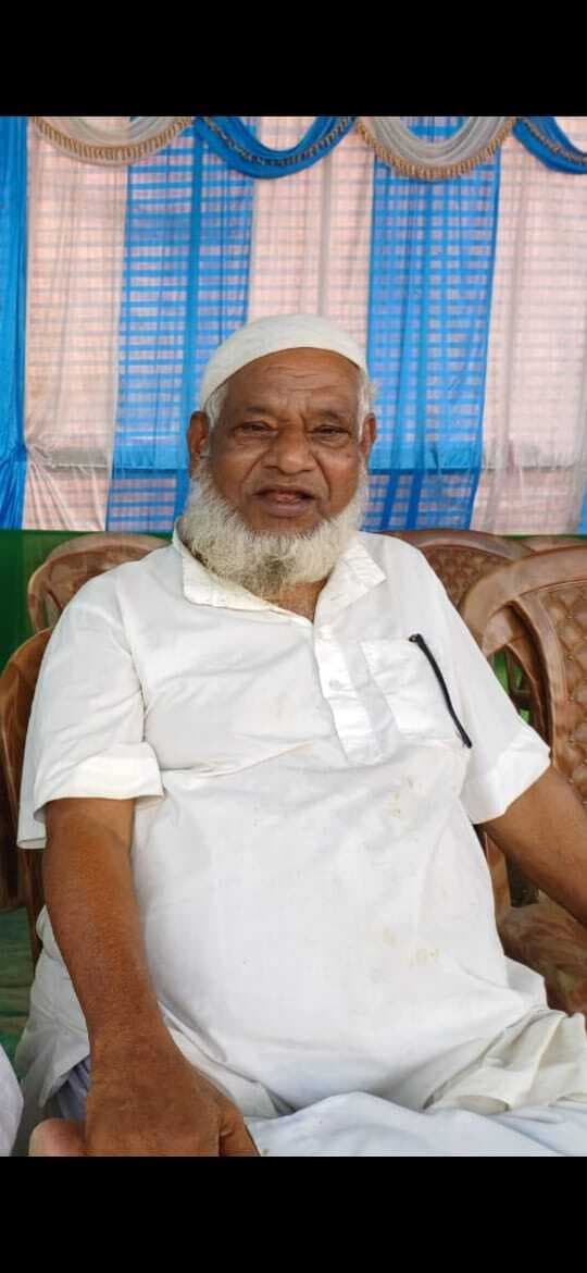 पूर्व प्रमुख तैयब हुसैन के निधन से शोक