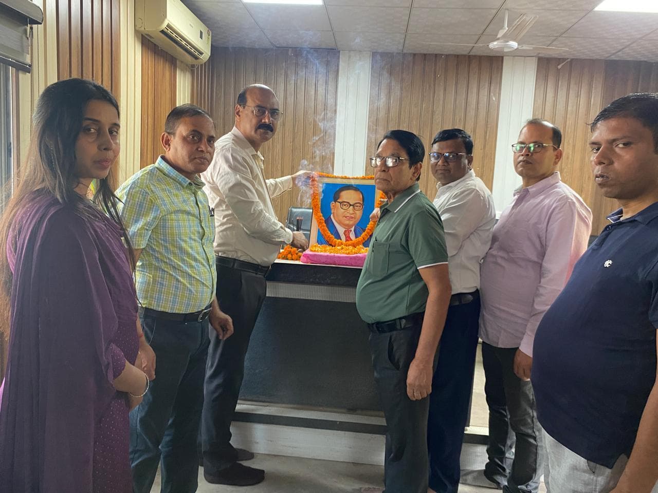 Madhubani News : महिला कॉलेज में मनी डॉ. आंबेडकर की जयंती