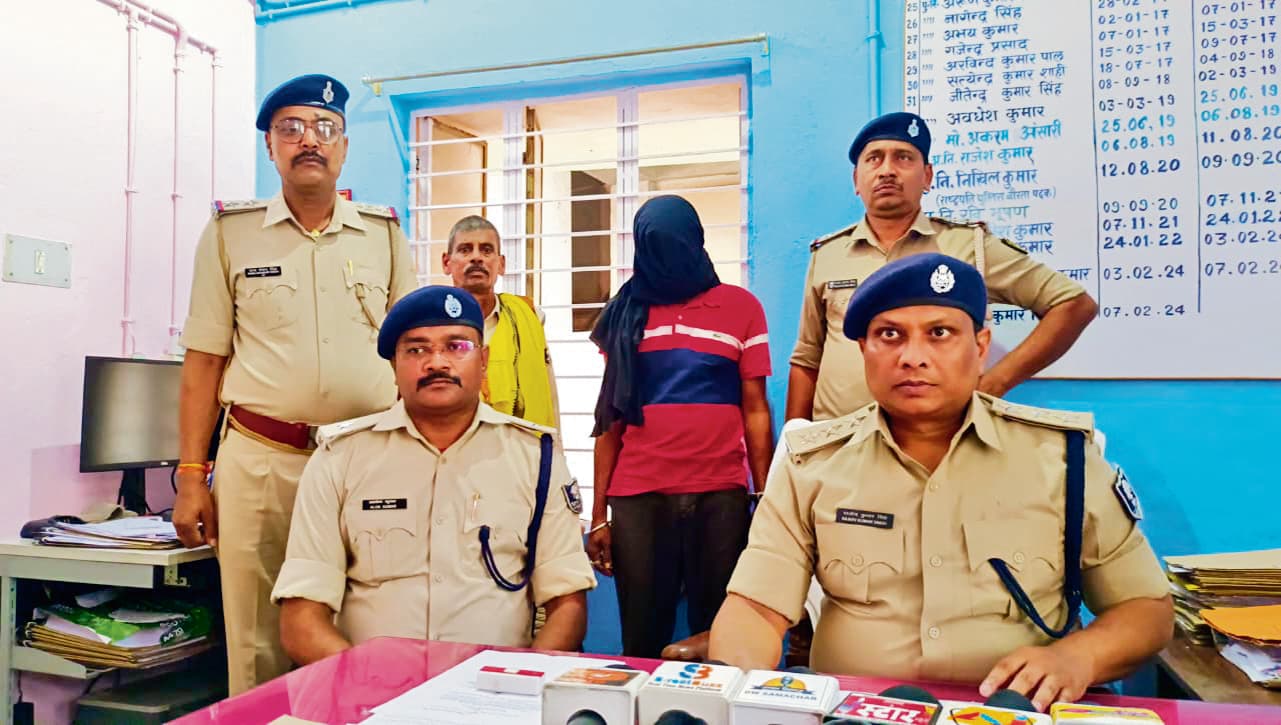 Jehanabad : 10 महीने से फरार हथियार सप्लायर को पुलिस ने भोजपुर से किया गिरफ्तार
