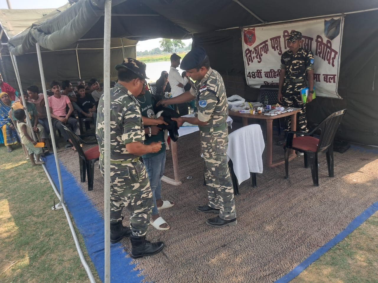 Madhubani News : निःशुल्क पशु चिकित्सा शिविर आयोजित