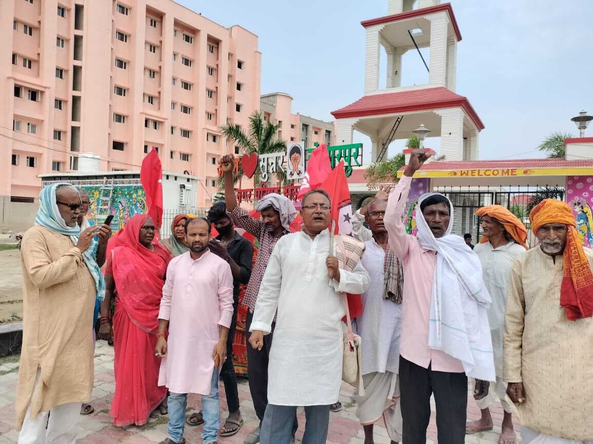 Madhubani News : भाकपा माले व एपवा ने निकाला न्याय मार्च