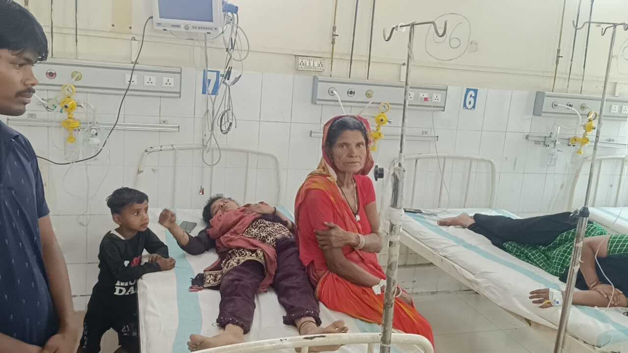 मारपीट में महिला घायल