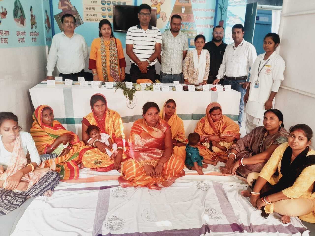 सदर अस्पताल में मनाया गया पोषण पुनर्वास पखवाड़ा