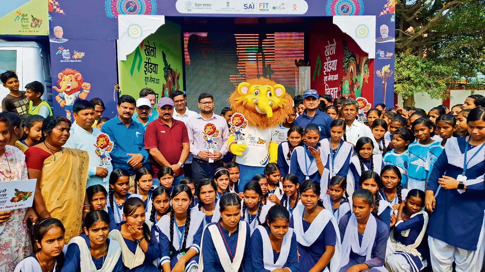 खेलो इंडिया यूथ गेम्स : समस्तीपुर में हुआ मशाल गौरव यात्रा का भव्य स्वागत