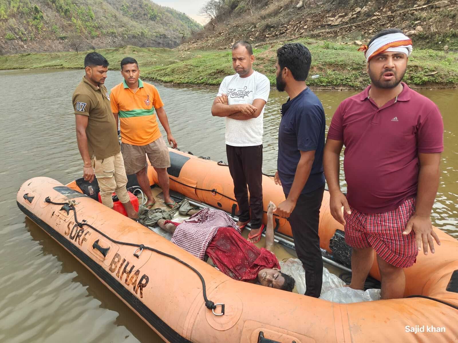 तीसरे दिन कुण्डघाट डैम में उपलाता हुआ किशोर का शव मिला