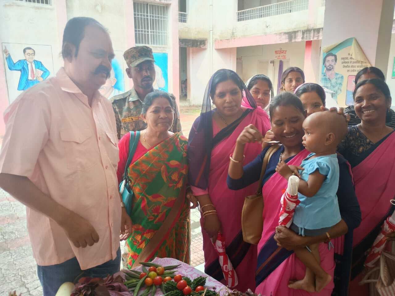 अन्नप्राशन और गोद भराई कार्यक्रम का हुआ आयोजन