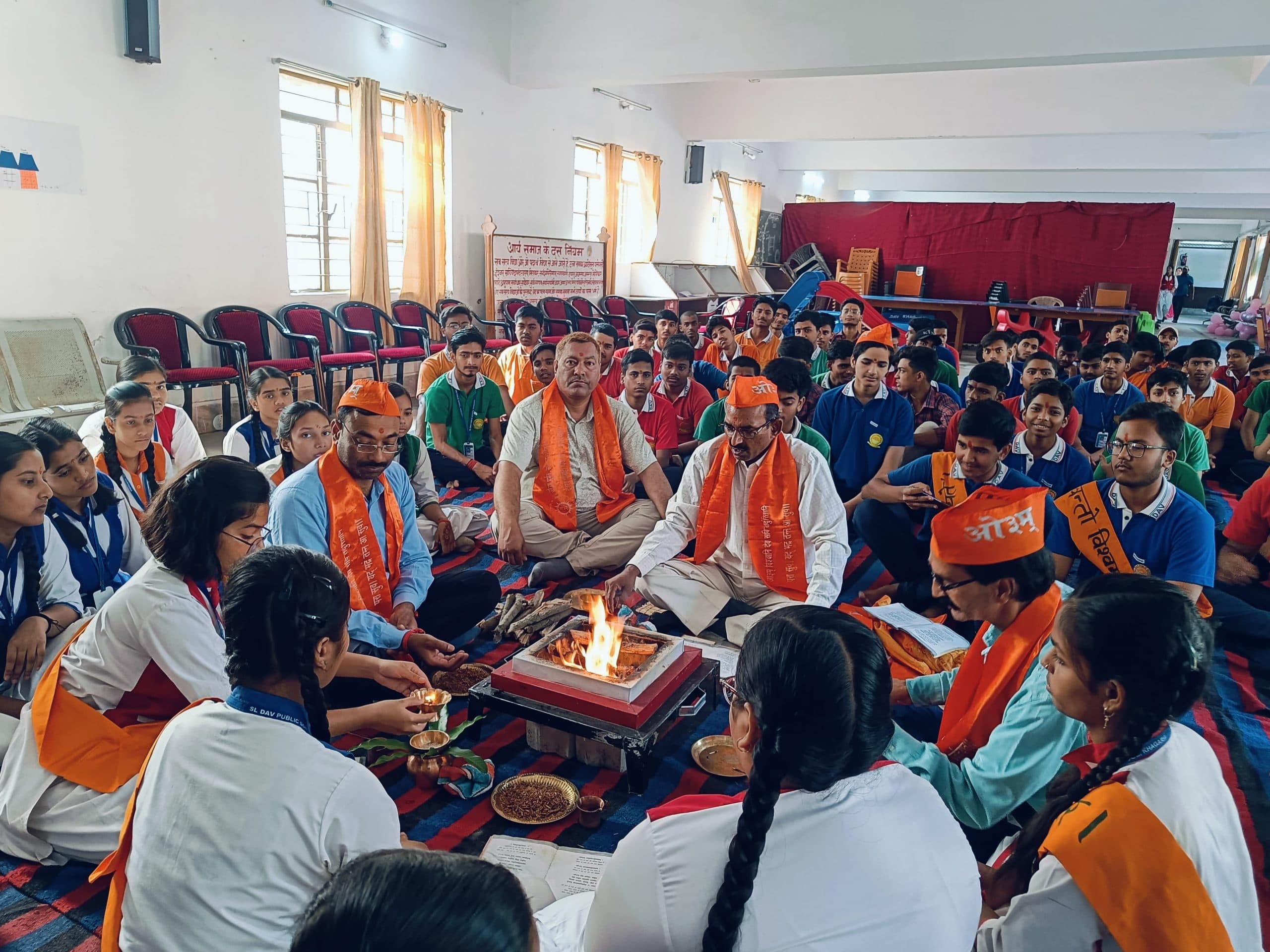 महात्मा हंसराज की जयंती पर डीएवी में का हुआ हवन