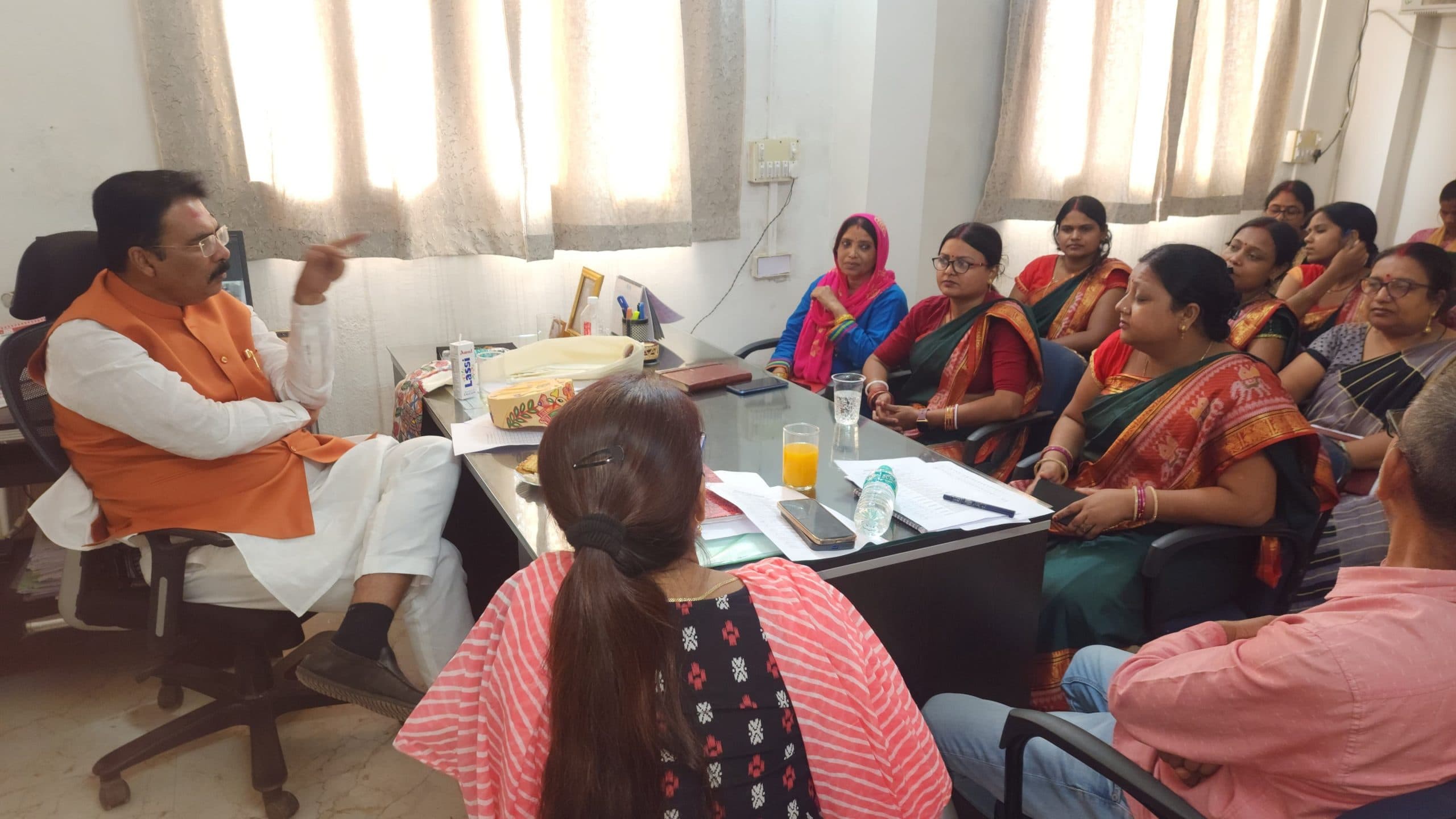 Darbhanga News: शहर की गरीब महिलाओं को सशक्त बनाना चाह रही सरकार- मंत्री