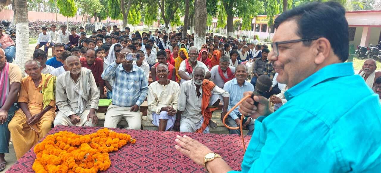 Samastipur news:60 लाख की योजनाओं का विधायक ने किया शिलान्यास