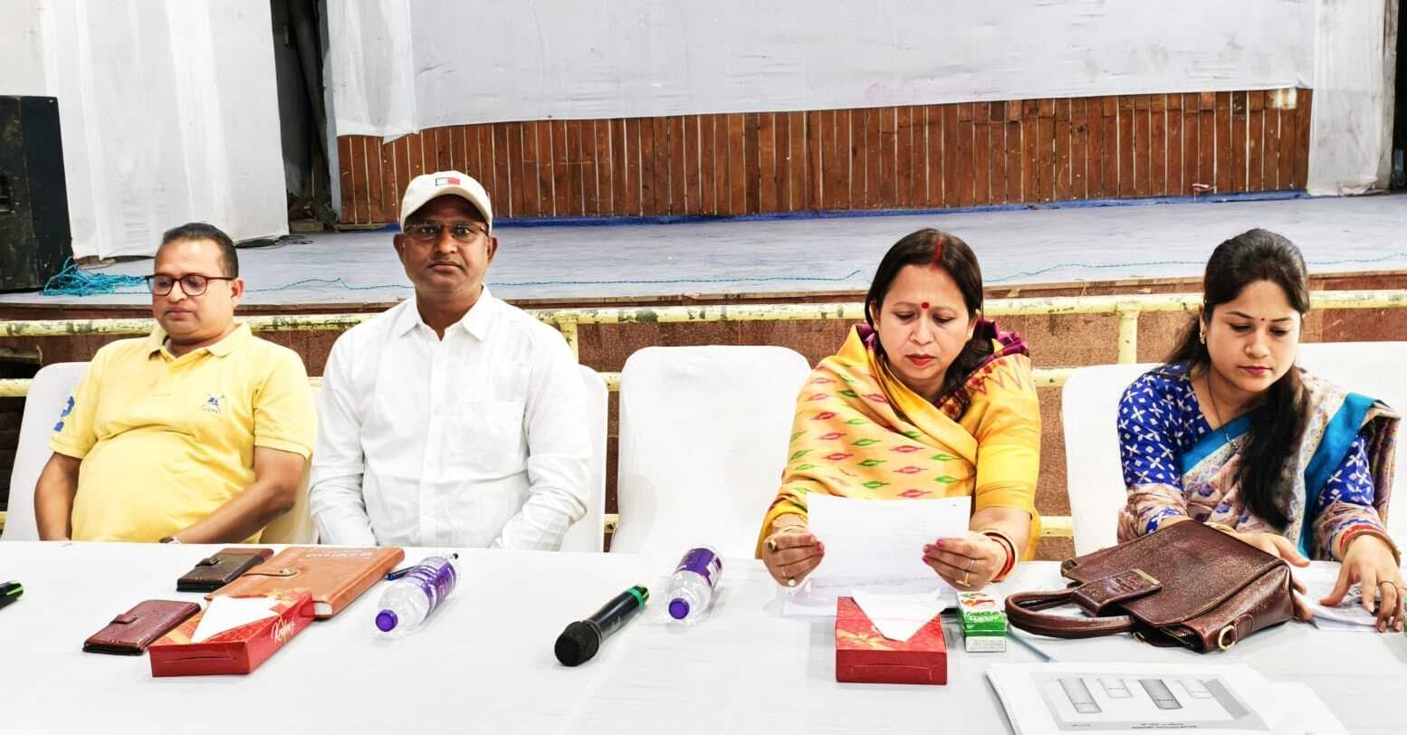 नगर पर्षद में 159 करोड़ 19 लाख का बजट पारित