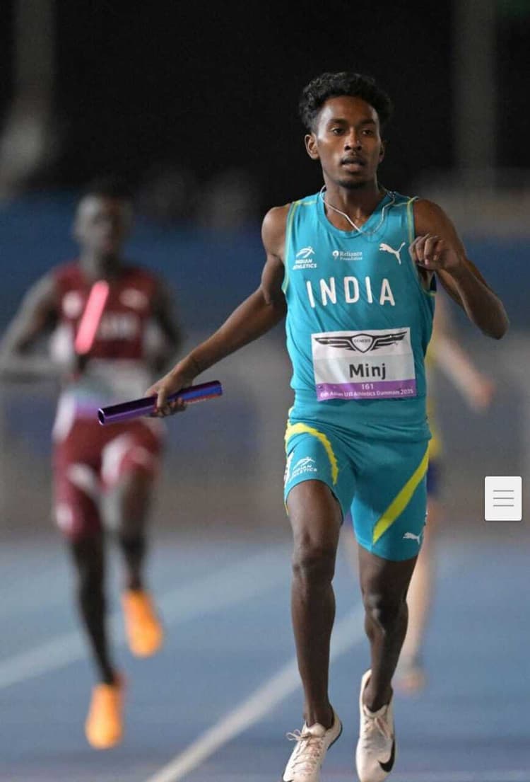 Sports : एशियन अंडर-18 एथलेटिक्स में झारखंड के साकेत को रजत