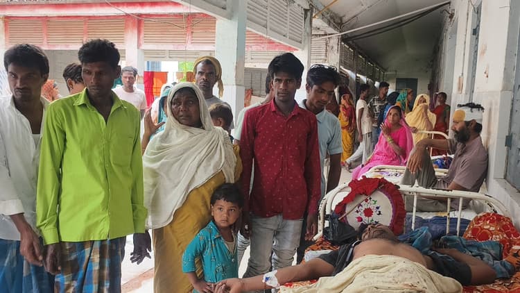 बच्चे की पिटाई का विरोध करने पर मारपीट, आधा दर्जन परिजन घायल