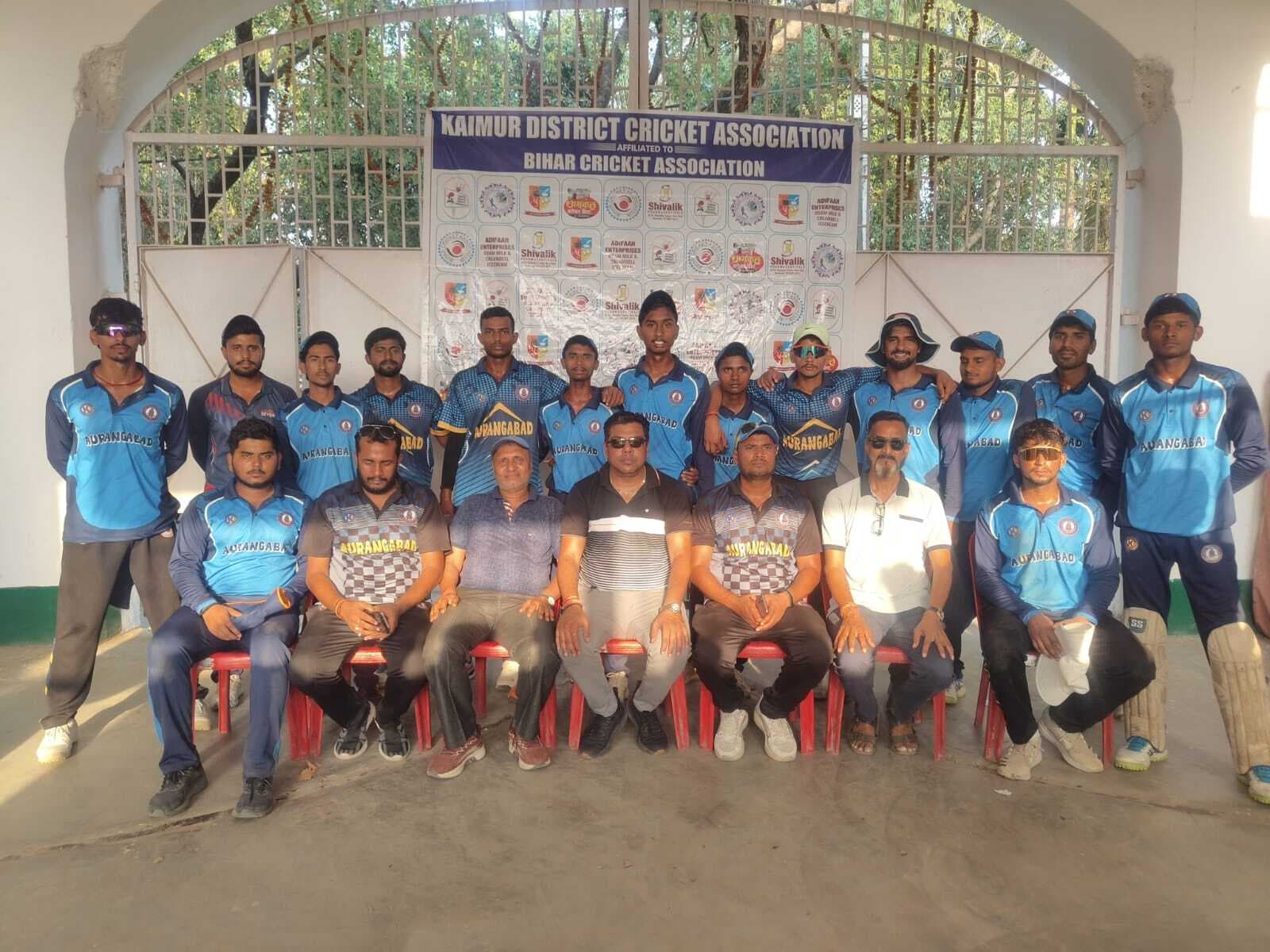 रणधीर वर्मा अंडर 19 में औरंगाबाद ने रोहतास को 104 रनों से हराया