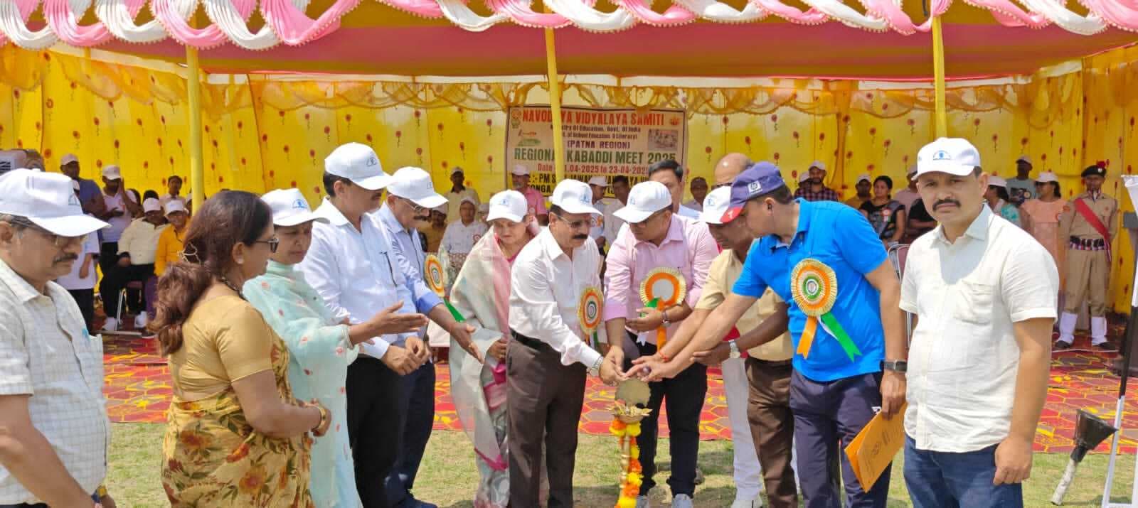 जवाहर नवोदय विद्यालय हजारीबाग में संभागीय कबड्डी प्रतियोगिता शुरू