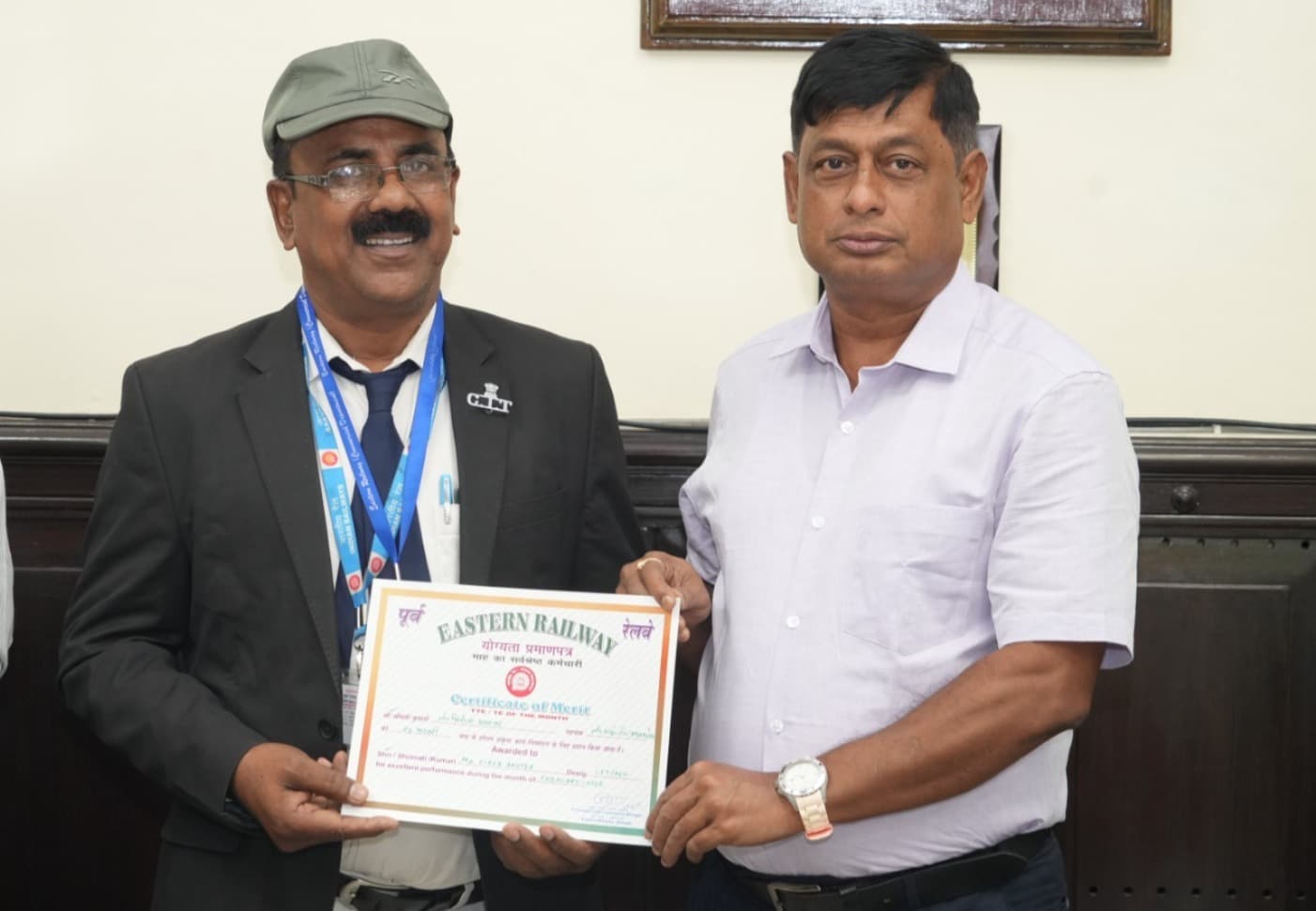 कोलकाता में सीसीएम एवार्ड से सम्मानित हुए सीआईटी फिरोज