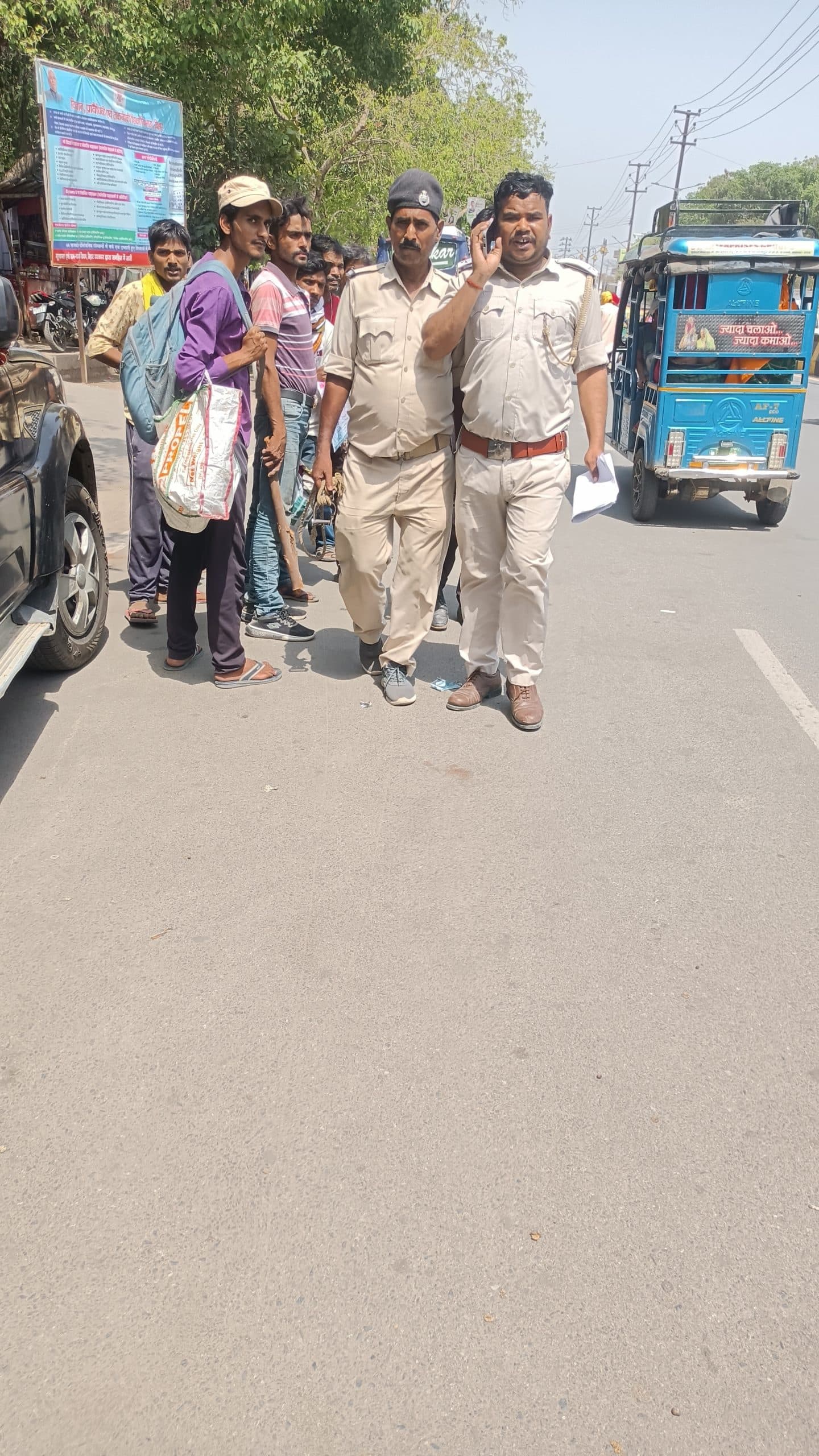 शराब मामले में गिरफ्तार बंदी कोर्ट में पेशी के बाद हुआ फरार