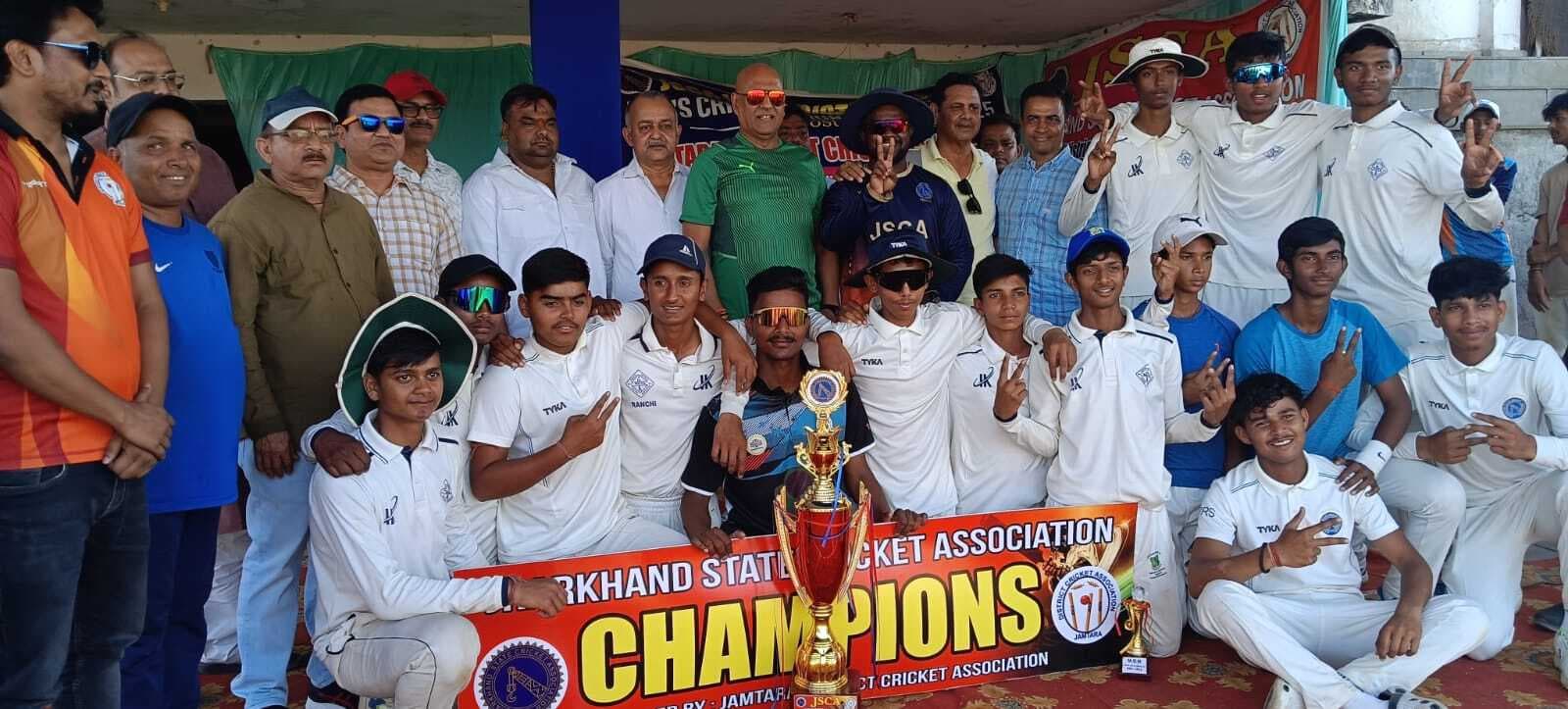 फाइनल में रांची ने जमशेदपुर को पांच विकेट से किया पराजित