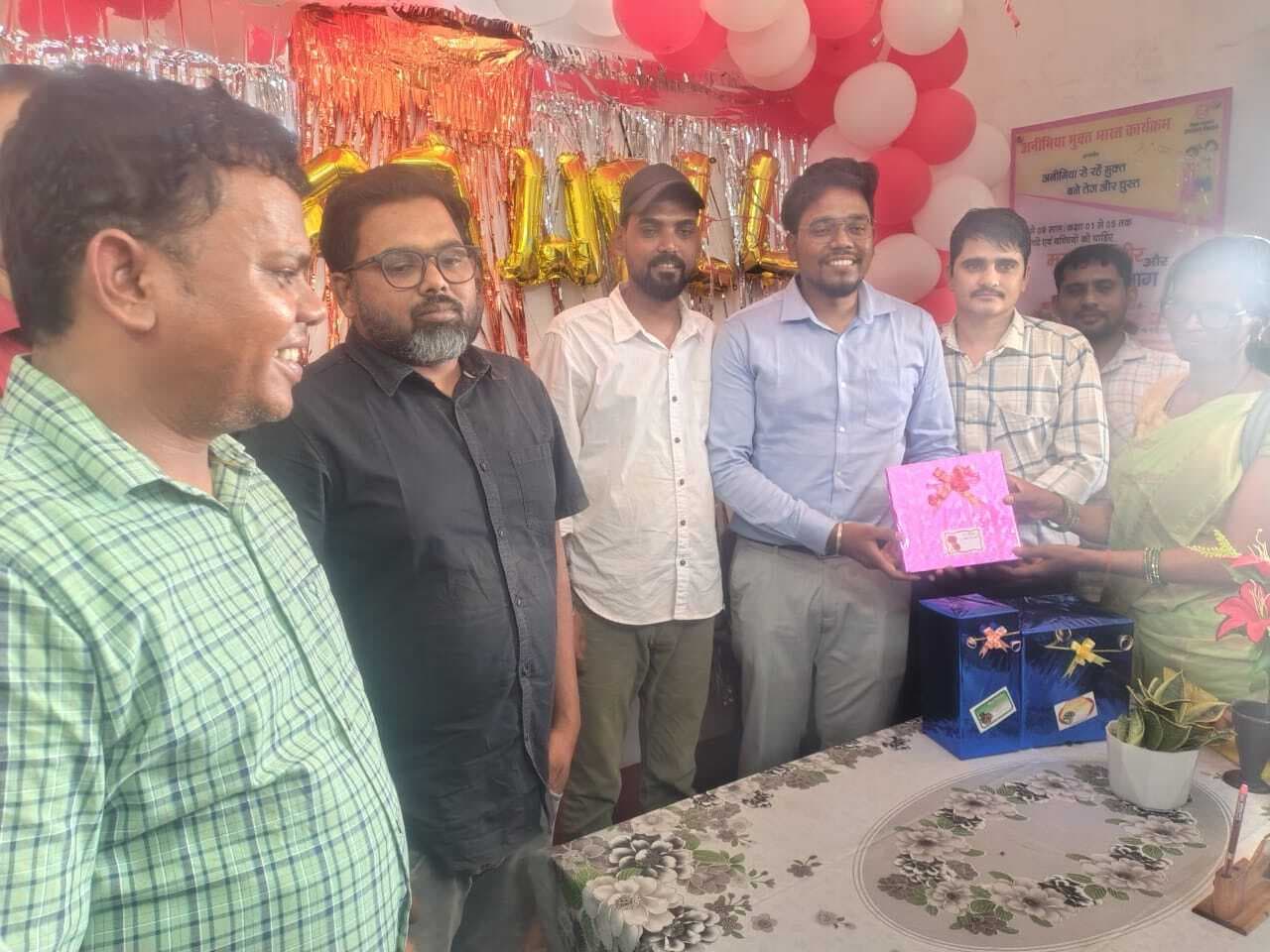 स्थानांतरित सीएचओ को समारोह आयोजित कर दी गयी विदाई