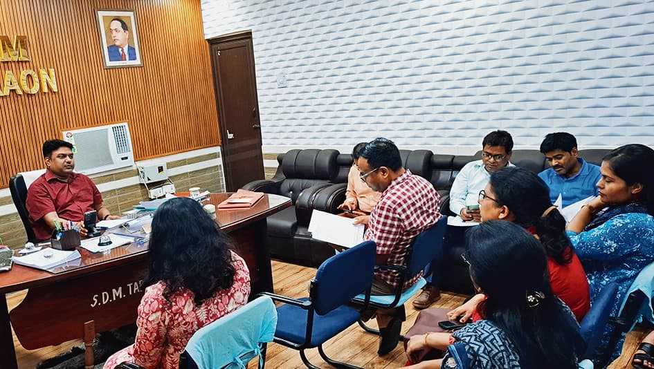 विकास शिविर को लेकर हुई बैठक में बनी रणनीति