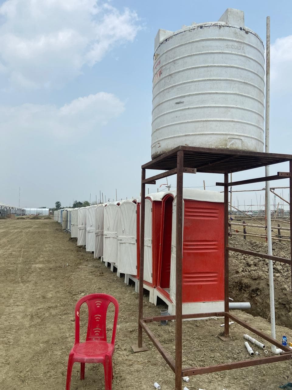 Madhubani News : कार्यक्रम में बनाये गये थे 400 बायो टॉयलेट, पेयजल का बेहतर इंतजाम